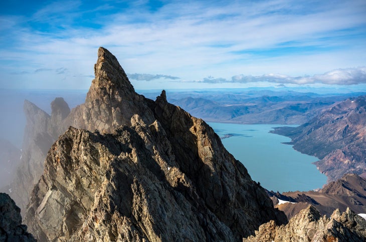 A mountain view in Argentina.
